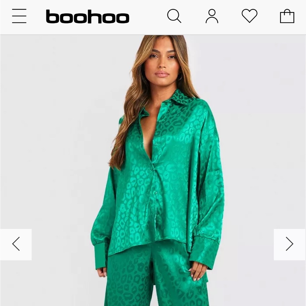 Boohoo women’s pajama set